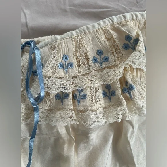 Free People Thalia Embroidered Tube Top (size L and XL) - Picture 5 of 14